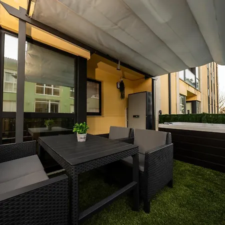 Sunny - Jacuzzi, Jardin Privado, A Pie De Playa Con Parking Daire Finisterre